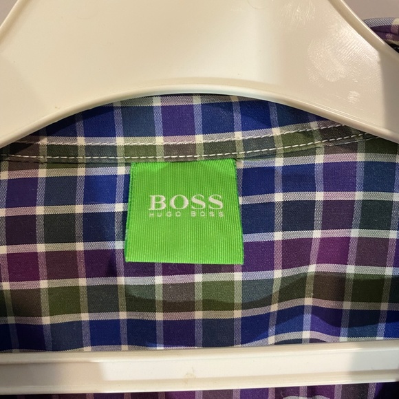 Hugo Boss Button Up Long Sleeve Dress Shirt - Picture 2 of 2